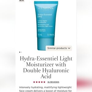 Clarins Hydra-Essentiel moisturizer